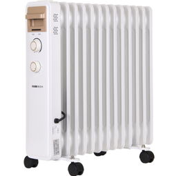 思露德13片电热油汀取暖器E13 自动恒温与过热保护的取暖利器