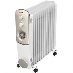 艾美特HU1326-W速热电热油汀 13片高效取暖，冬日家居温暖守护者